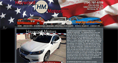 Desktop Screenshot of haywoodmotors.com